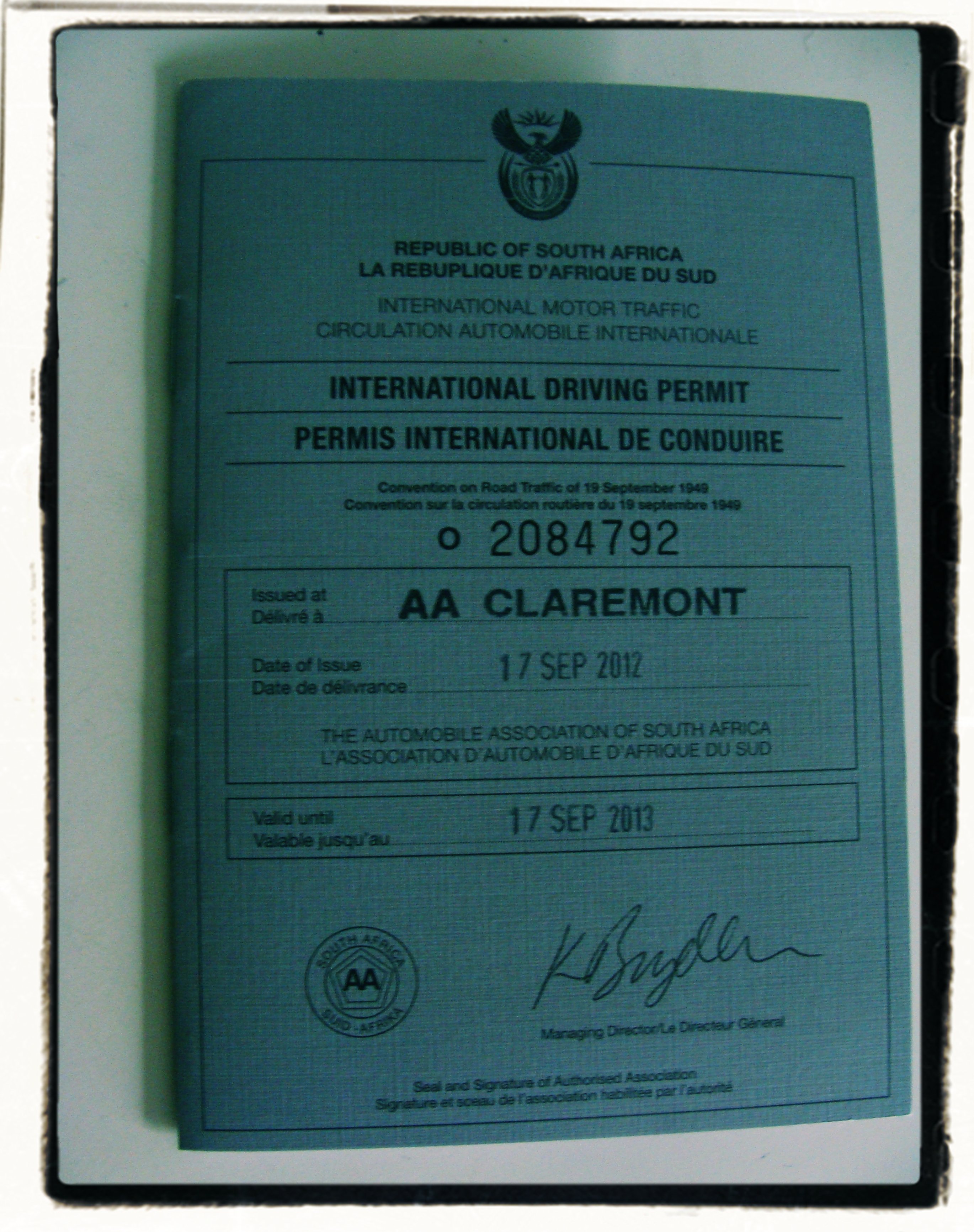 International Driving License Nyc